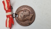 Original modificeret 1864 krigsdeltager medalje 