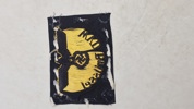 Originalt WVD Brüssel Sleeve Insignia" (Wehrmacht-Verkehrsdirektion Brüssel)