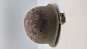 Original amerikansk hjelm - ww2 (anvendt af det danske forsvar efter krigen) 
