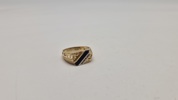 Forgyldt fingerring 