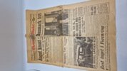 Original dansk befrielses avis - maj 1945