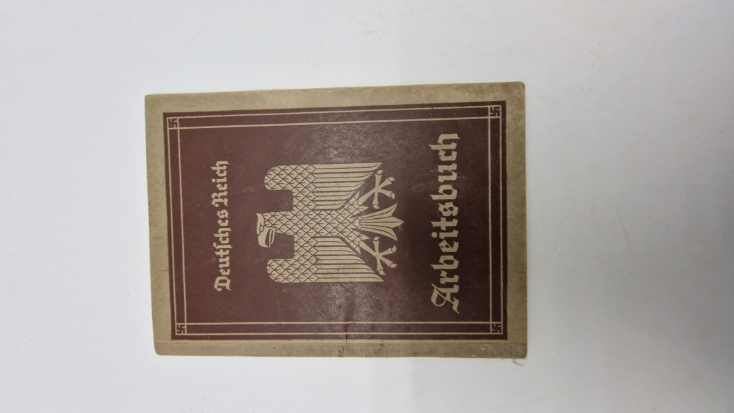 Original Deutsches Reich - Arbeitsbuch 