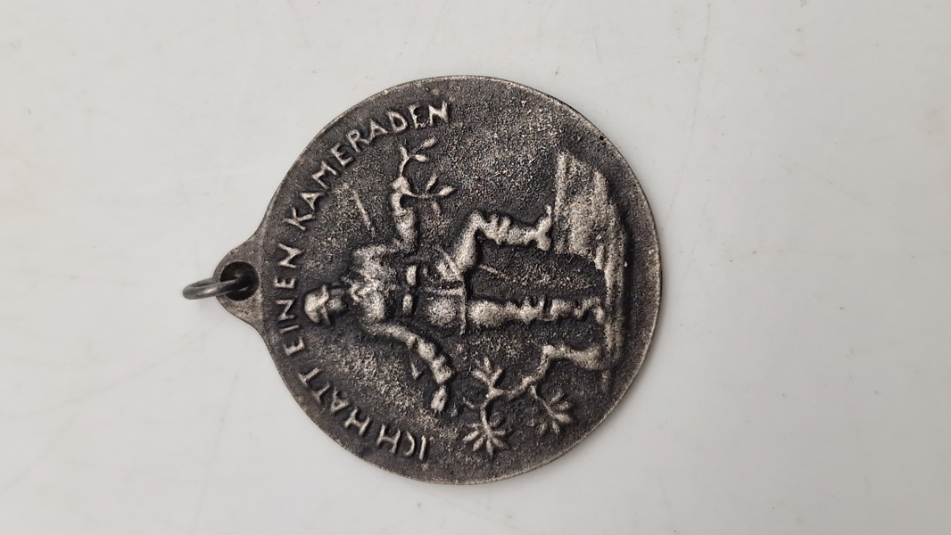 Original tysk ww1 token - ICH HATT EINEN KAMERADHEN