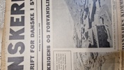 Lot originale eks. af “Danskeren” - ww2