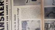 Lot originale eks. af “Danskeren” - ww2