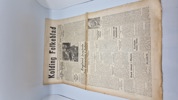 Originalt eks. af “Kolding Folkeblad” 1940