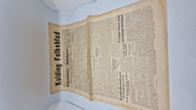 Originalt eks. af “Kolding Folkeblad” 1940