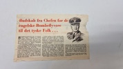 Original nedkastet flyveseddel, ww2