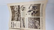 Originalt tysk olympiade blad - 1936