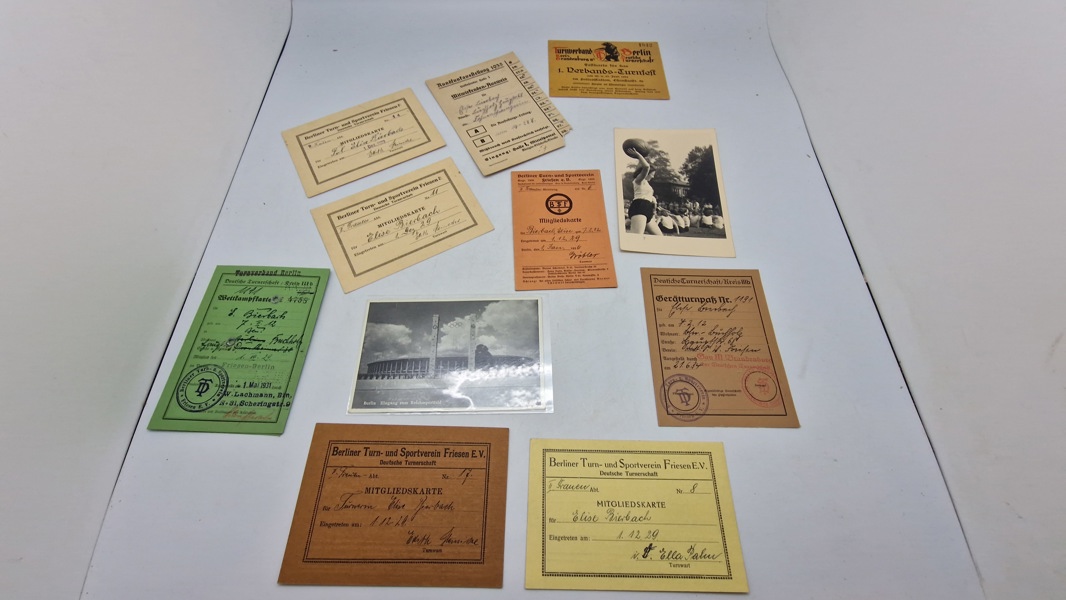 Originalt tysk olympiade lot - 1936