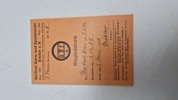 Originalt tysk olympiade lot - 1936