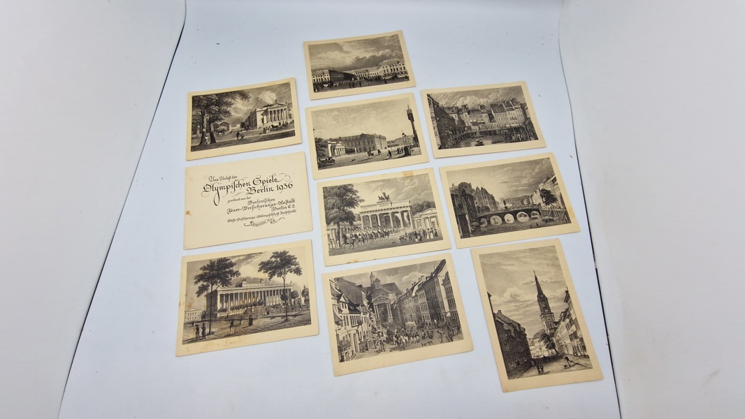Originalt tysk olympiade lot - 1936