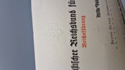 Originalt dokument fra Nationalsozialistischer Reichsbund für Leibesübungen
