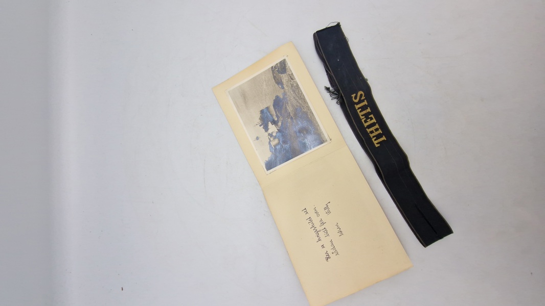 Originalt lot fra søværnets skib “Thetis” 