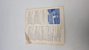 Originalt blad omhandlende bl.a. olympiaden 1936