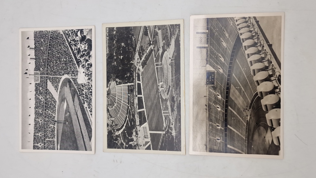 Samling originale olympiade postkort - 1936