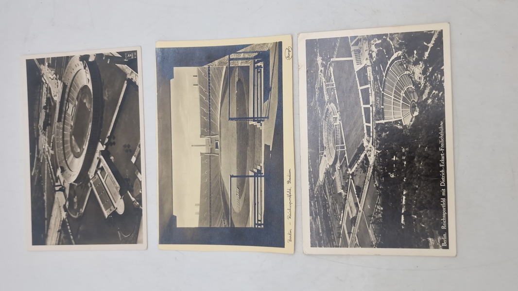 Samling originale olympiade postkort - 1936d
