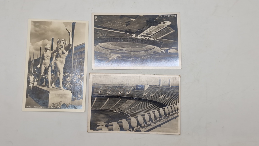 Samling originale olympiade postkort - 1936
