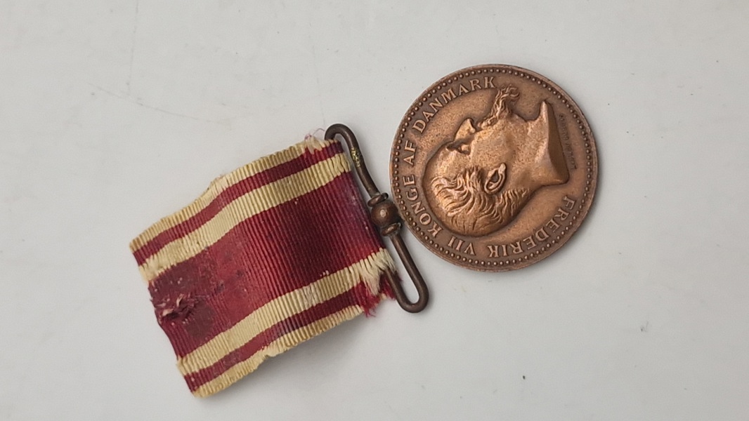 Original 1848-50 krigsdeltager medalje 