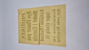 Original spiseseddel fra “Polititikken” 1943