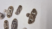 Samling originale amerikanske badges og vinger 
