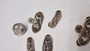 Samling originale amerikanske badges og vinger 