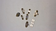 Samling originale amerikanske badges og vinger 