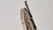 Original Britisk Krigsmedalje (British War Medal), en kampagnemedalje fra Storbritannien, der blev tildelt for tjeneste i Første Verdenskrig - Navngiven 