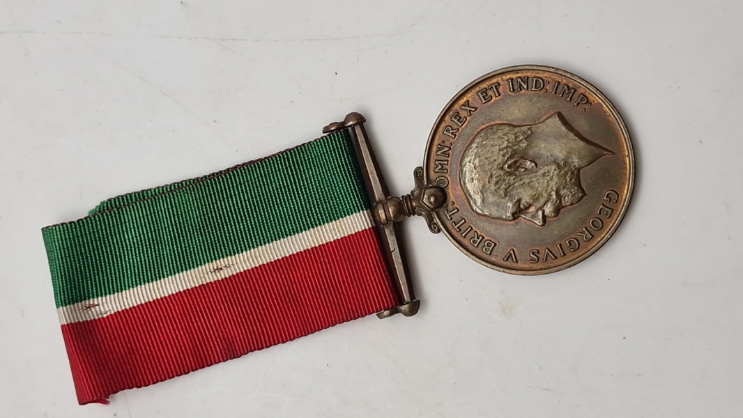 Original Mercantile Marine War Medal, en medalje indstiftet i 1919 af det britiske handelsministerium (Board of Trade) - Navngiven 