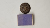 Original  "Indian Overseas Service Badge" fra Anden Verdenskrig (1939-45)