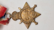 Original 1914-15 star - navngiven 