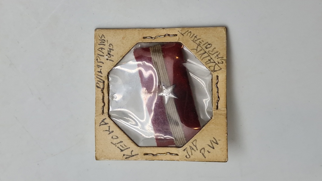 Original Japansk kravespejl med historie WW2