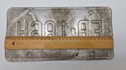 Original New Jersey nummerplade 