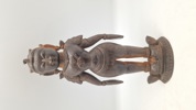 Vintage håndlavet Marapachin Bommai Hindu Man