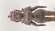 Vintage håndlavet Marapachin Bommai Hindu Man