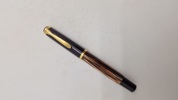 Original tysk Pelican fyldepen med spids af 14 karat guld 