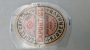Original Carlsberg øl etikette