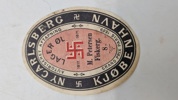 Original Carlsberg øl etikette