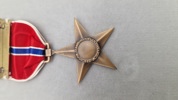 Originalt ww2 Bronce star i nyere æske 