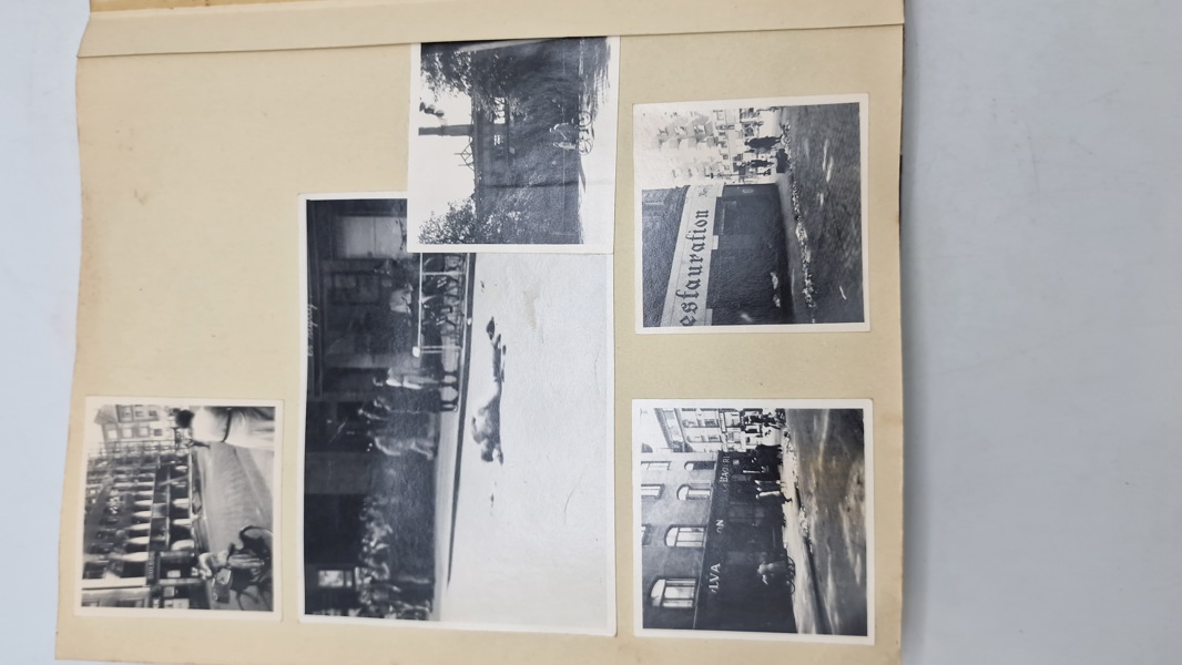 Sjældent privat foto album fra CBU mand med foto af mord, sabotage mm 