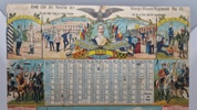 Original  "Reserve Kalender" fra 1910 for Königs-Ulanen-Regiment Nr. 13 og er dedikeret til "Reservist Diedrichs" fra 5. Eskadron