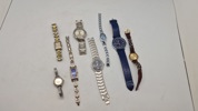 Samling diverse armbåndsure
