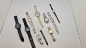 Samling diverse armbåndsure