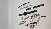 Samling diverse armbåndsure