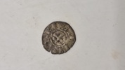 Ancient coin og knights templar, France