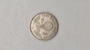 Original tysk 2 Mark 1937, sølv