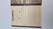 Originalt olympiade blad 1936