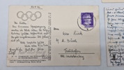 Samling originale postkort, olympiaden 1936
