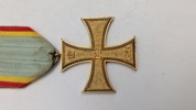 Originalt eks. af Mecklenburg-Schwerin Militære Fortjenstkors, 1. klasse, fra 1914. Dette er en militær dekoration, der blev genindført af Storhertug Friedrich Franz IV under Første Verdenskrig