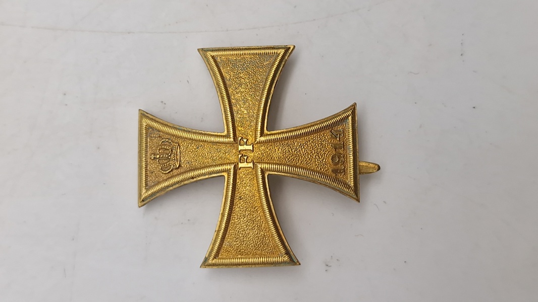 Originalt Mecklenburg-Schwerin Militær Fortjenstkors af 1. klasse fra 1914. 